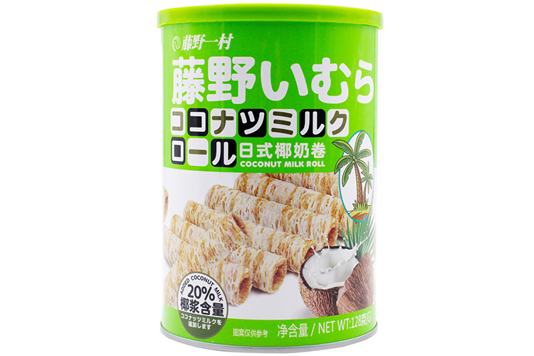 FUJINO IMURA JAPANESE COCONUT MILK ROLL 128G